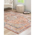 thumbnail image 3 of Rugs.com Lola Collection Rug – 10' x 13' Brick Red Medium Rug Perfect For Living Rooms, Large Dining Rooms, Open Floorplans, 3 of 9