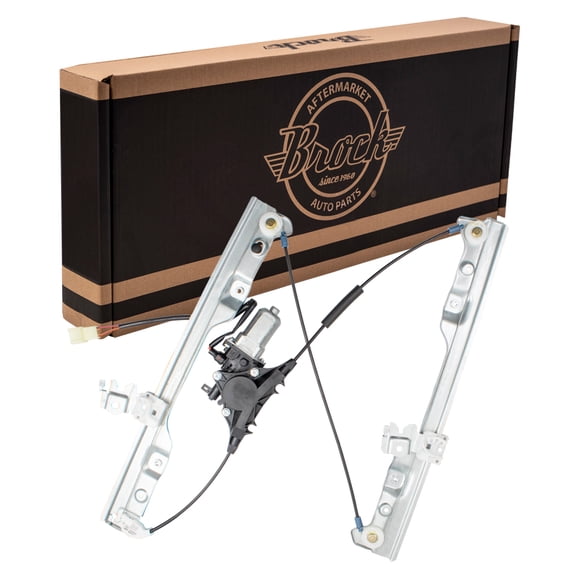 Brock Window Regulator w/ Motor for 2008-2013 Rogue 6 Pin Connector Front Left 80721JM02B