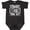 Black Leopard, variant on Straight Outta Time out Boys or Girls Baby Bodysuit