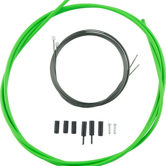Shimano Road Optislick Derailleur Cable and Housing Set, Green
