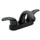 thumbnail image 1 of Mezcladora Lavabo Cuerpo Laton Negro Mate Corta Lujo, 1 of 4