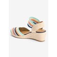 thumbnail image 3 of Comfortview Women's The Abra Stretch Fabric Espadrille, 3 of 6
