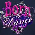 thumbnail image 3 of CafePress - Born To Dance Women's Dark T Shirt - Women's Traditional Fit Dark T-Shirt, 3 of 4