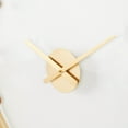 thumbnail image 5 of DecMode 28" Gold Metal Wall Clock with Acrylic Face and Ball Accents, 5 of 9