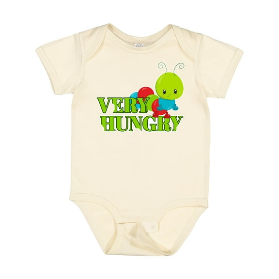 Inktastic Very Hungry Boys or Girls Baby Bodysuit
