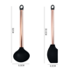 thumbnail image 2 of Juego de utensilios de cocina de 2 uds., herramientas de cocina con mango de acero inoxidable de silicona sin BPA resistentes al calor antiadherentes Namotu CPB-US-YYM897-6, 2 of 5