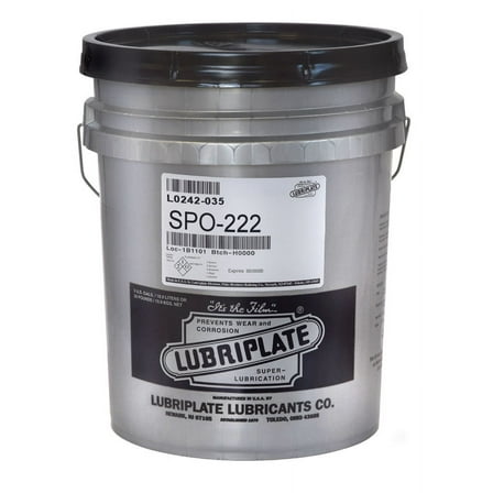 Lubriplate Gear and Bearing Oil L0242-035 Lubricant, 35 Lb Pail