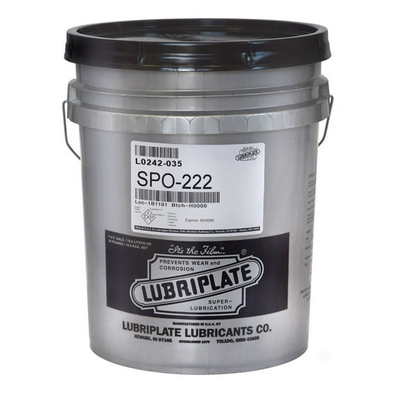 Lubriplate Gear and Bearing Oil L0242-035 Lubricant, 35 Lb Pail