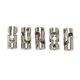 thumbnail image 5 of Acoplamientos De Juntas Universales, Acoplamiento De Eje De Junta Universal Flexible De Alta Resistencia De 2 Secciones, 5 Piezas De 2 Mm Para Motores, 5 of 7