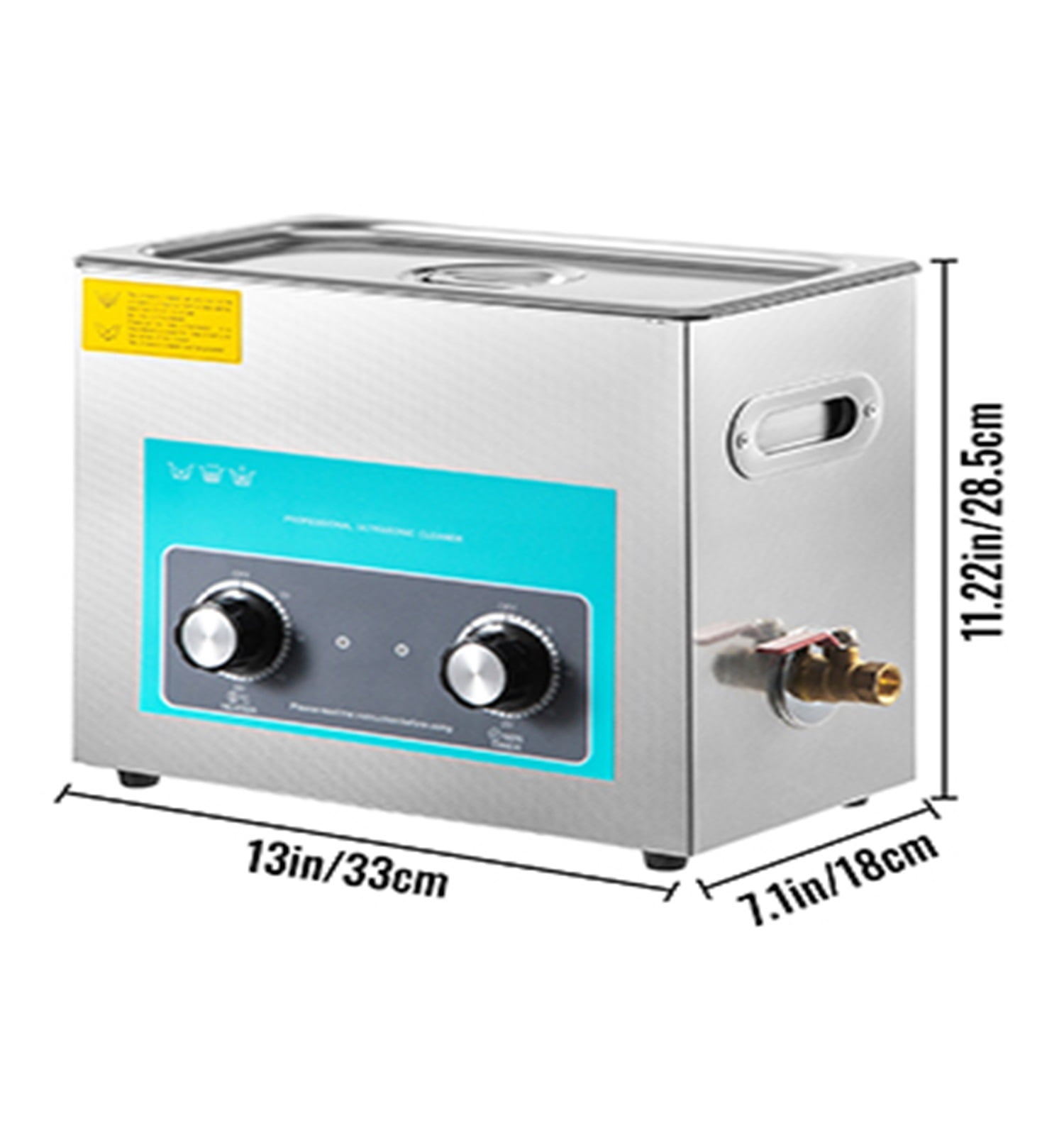 6L Electric Ultrasonic Cleaner Portable Washing Machine Lave-Dishes Ultrasound Home Appliance
