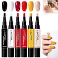 thumbnail image 2 of SDOHIG Water Nail Polish Pen Set,6 Colors Air Dry Nail Art Pens,No UV Lamp Needed,Quick-Drying&Water-Based Formula,Non-Toxic Nail Paint Kit for Home Salon Use,Gift for Moms&Daughters,5ml Each Style D, 2 of 8