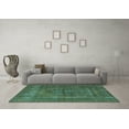 thumbnail image 3 of Ahgly Company Indoor Rectangle Oriental Light Blue Industrial Area Rugs, 8' x 10', 3 of 4
