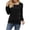 Black, variant on Yyeselk Going out Sweaters for Women Casual V-Neck Long Sleeves Cozy Blouses Fashion Pure Color Knitted Fit Ladies Warm Sweatshirts Beige S