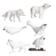 thumbnail image 5 of 6 Juguetes de Animales , Figuras de Animales para , Figuras de Animales para , Modelo de Animal de Simulación: Búho, Lagopus, Oso, Lo Baoblaze Figuras de miniaturas de animales, 5 of 8