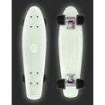 thumbnail image 1 of Street Surfing Plastic Cruiser Skateboard Beach Board Glow White, 1 of 1