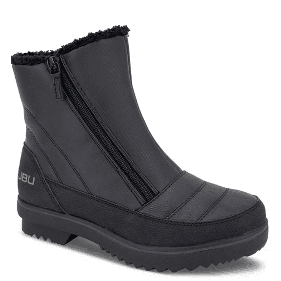 JBU Women's Black Snowbound Zip Cold-Weather Boots, 6M