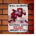 thumbnail image 1 of Size: 8" x 12" Metal Sign 1931 Rose Bowl WSC vs. Alabama Funny Retro Decor, 1 of 5