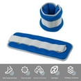 thumbnail image 2 of vnanda Flexibility Enhancing Ankle Weights 2pcs Sports Cuffs Foot/wrist Weights Fitness Weight Sandbag for Leg Arm Ankle Exercise Dance Student for Sports, 2 of 8