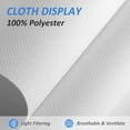thumbnail image 3 of LUCKUP Light filtering Roller Shades for Windows, Cordless Semi Sheer Solar Blinds with 5% openness Free-Stop Window Shades for Home & Office, White 24"W x 72"H, 3 of 6