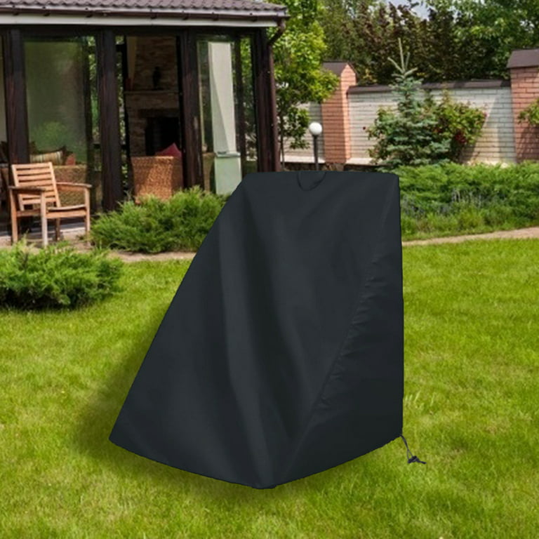 Garden Hose Reel Cart Cover Waterproof Dustproof Cart Cover for Patio  Furniture - Black