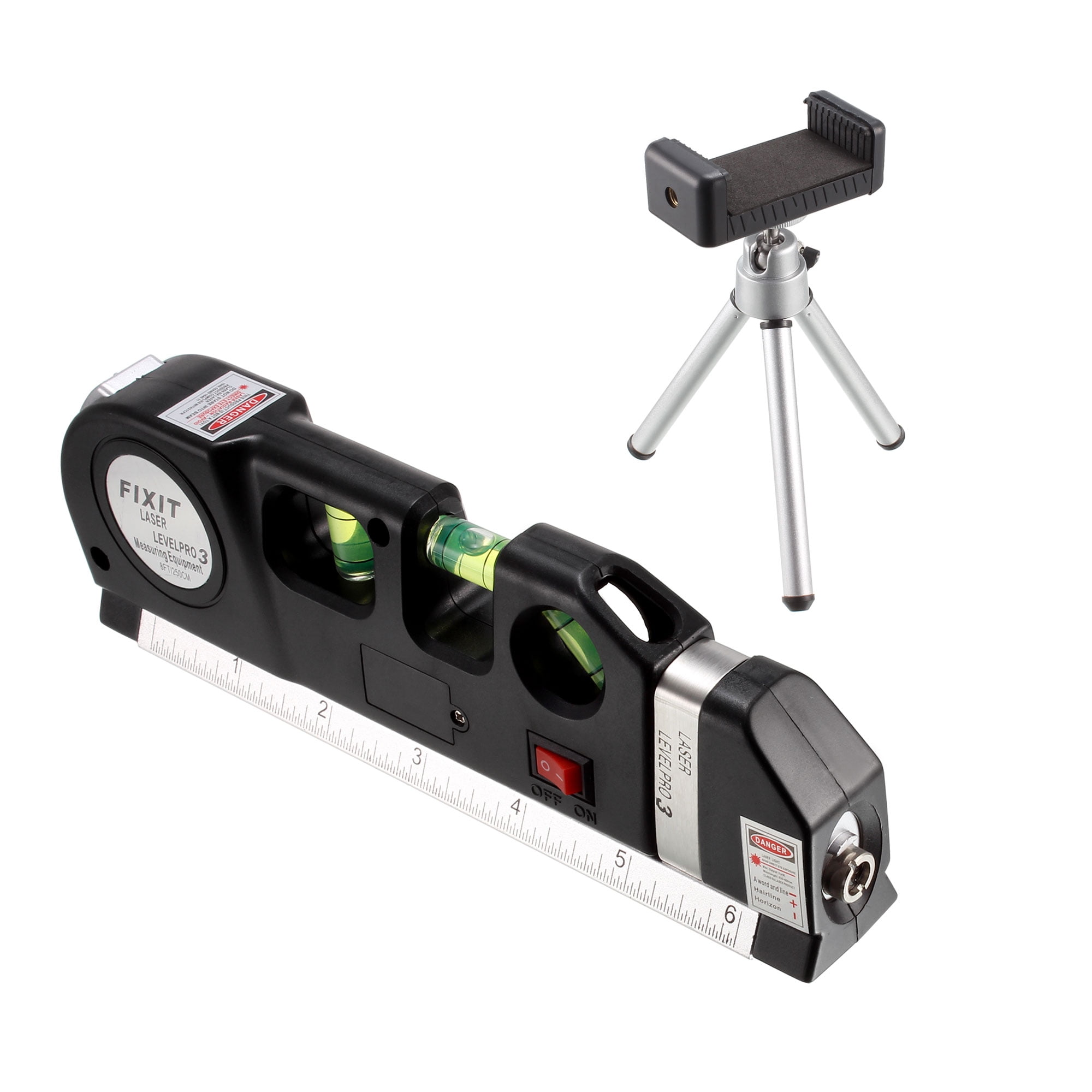 Qooltek Pro 3 Laser Level Measure Tool Black for sale online 