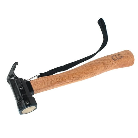 

Anti- Stubby Claw Hammer with Tent Pegs Stake Puller Nail Starter Holder 35mm Diameter Hitting Surface