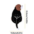 thumbnail image 3 of Birdeem Acrylic Children Diy Clock Wagging Tail Puppy Wall Clock, 3 of 12
