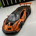 thumbnail image 2 of 1:32 Lamborghini SCV12 Diecast Toy Car Model Pull Back Doors Openable Sound & Light Educational Collection Gift For Kids A542, 2 of 10