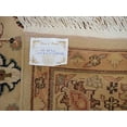 thumbnail image 2 of Ahmedani Linen Love Exotic Beige Floral Medallion Rectangle Home Decor Area Rug Hand Knotted Wool Silk Indoor Carpet (8 x 5) Foot, 2 of 9