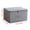Grey, variant on CEHVOM Cotton And Linen Storage Box Zipper Storage And Organization Box Fabric Covered Storage Box Folding Sealed Box Storage Box Clearance