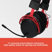 RadioShack Gaming 7.1 USB Headphones Black & Red