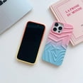 thumbnail image 5 of JTCASES Compatible with iPhone 15 Pro Max Case, Upgraded Slim Glitter Silicone Case Gradient Color Design TPU Shockproof Non-Slip iPhone 15 Pro Max Cover 6.7 inch 2023, Pinkblue, 5 of 11