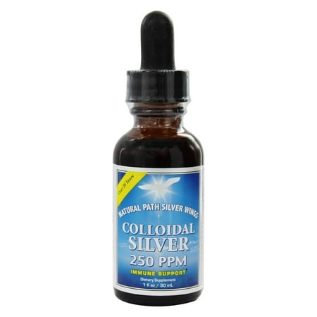 Natural Path Silver Wings - Colloidal Silver 250 Ppm - 1 (The Best Colloidal Silver Product)