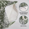 thumbnail image 6 of Sage Green Flower Pillow Covers 20x20 Set of 2 Grey Gray Dahlia Modern Geometry Floral Decorative Throw Pillows Outdoor Farmhouse Holiday Pillowcases Cushion Case Decor for Home Sofa Couch Bed, 6 of 6