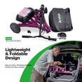 thumbnail image 5 of Ultra-Lightweight Foldable Mobility Scooters for Seniors & Adults,All Terrain Mobility Scooter with 300lbs,Arshin Electric Wheelchair Strong Device for Travel,2 Batteries,Variable Speed(Purple), 5 of 9