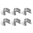 thumbnail image 1 of FOMIYES 6Ud Soporte Para Barra De Colgar Ropa En Acero Inoxidable U Para Uso En Hogar Color Plata, 1 of 7