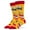 Multicolor, variant on Men's Funny Novelty Crew Socks, Crazy Cool Fashion, Avocado Life, Shoe Size 8-13