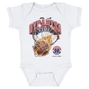 Infant 500 Level AJ Dybantsa White Washington Wizards On Fire Bodysuit