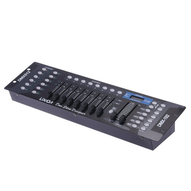 Amdohai Lixada 192 Channels DMX512 Controller Console for Stage Light Party DJ Disco Operator Equipment