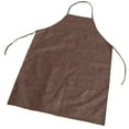 thumbnail image 1 of Delantal de cuero unisex para limpieza de césped de cocina y laboratorio multiusos marrón kusrkot Delantal de la cocina de la PU, 1 of 8