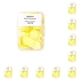 thumbnail image 1 of Kearding Jabón Papel Mano Desechable Perfumado Limpieza Al aire libre Camping Sábana Desinfección Slice Skin Box Espuma Yello amarillo limon 10piezas, 1 of 6