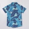 thumbnail image 3 of FYMNSI Kids Boys Hawaiian Shirt Father Son Tropical Hawaii Shirts Daddy and Me Family Matching Outfits Boy 5-6T, 3 of 8