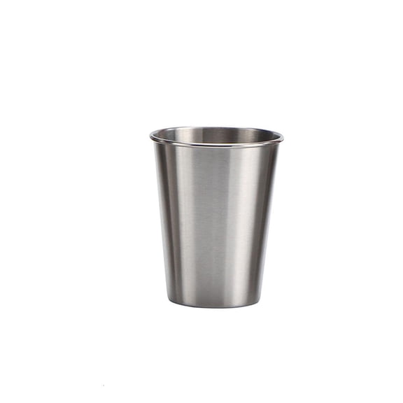 Under $10 Stainless Steel Metal Cup Wine Cups Coffee Tea Milk Mugs Outdoor Travel Kitchen Home Camping