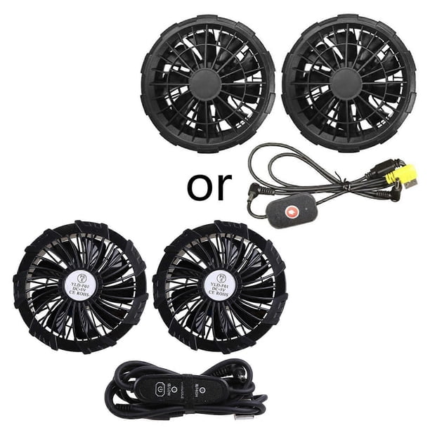 for Jacket Cooling Fan , Coat Air Conditioned for Men, 5V USB Summer Work Clothes Fan for Outdoor Work, Fishing