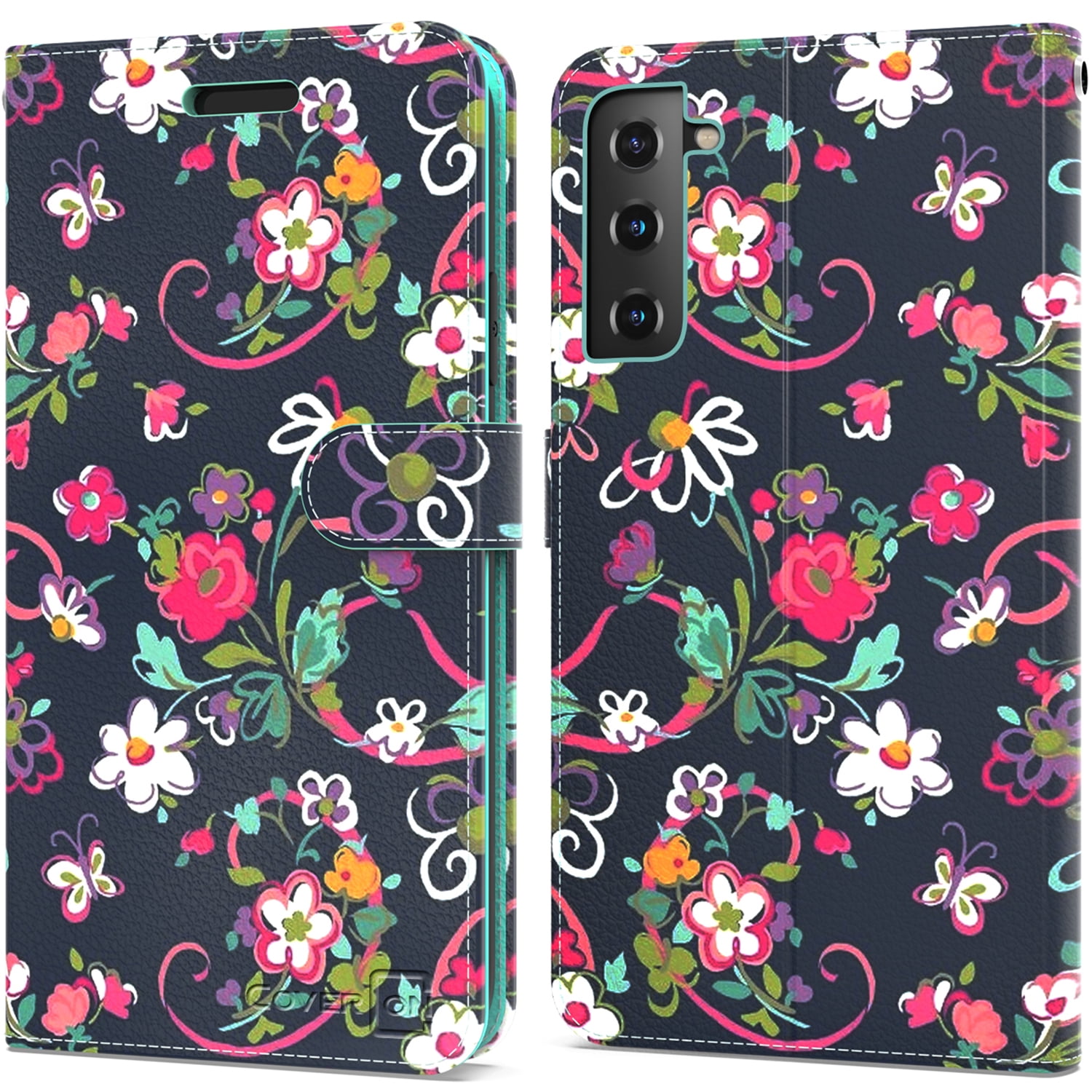 Coveron For Samsung Galaxy S21 5g Wallet Case Rfid Blocking Vegan Leather 6x Card Slot Holder Cover Flip Folio Phone Pouch Navy Flower Walmart Com Walmart Com Coveron For Samsung Galaxy S21 5g Wallet Case Rfid Blocking Vegan Leather 6x Card Slot Holder Cover Flip Folio Phone Pouch Navy Flower Walmart Com Walmart Com