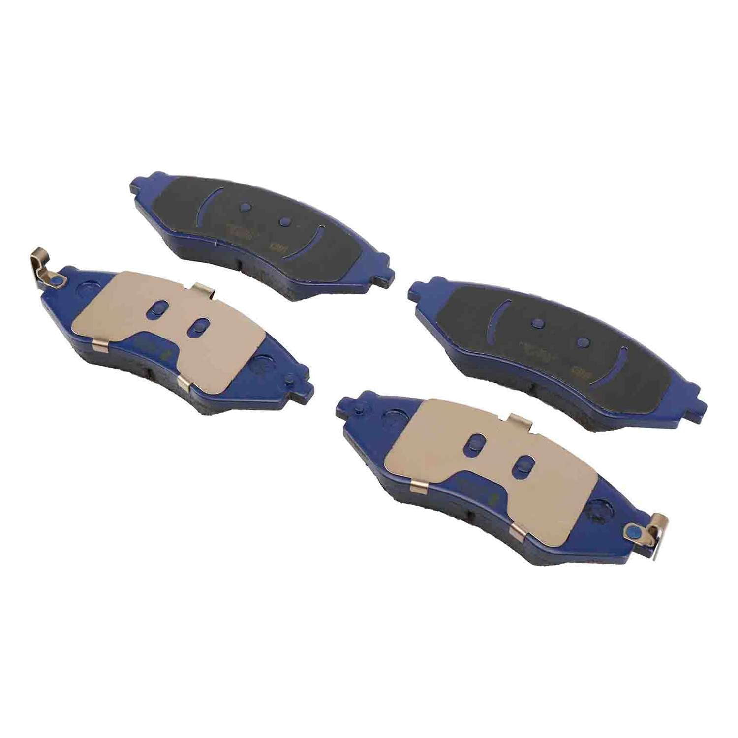 ACDelco 171-1125 Disc Brake Pad Set Fits select: 2013-2015 CHEVROLET SPARK 1LT, 2016 CHEVROLET SPARK EV 2LT