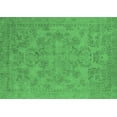 thumbnail image 1 of Ahgly Company Indoor Rectangle Oriental Emerald Green Industrial Area Rugs, 4' x 6', 1 of 4