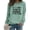 Mint Green, variant on if I Can't Bring My Dog I'm Not Going Women Sweatshirts 2026 Long Sleeve Crewneck Graphic Sweatshirt Dog Mom Womens Pullovers