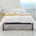 thumbnail image 4 of IRIS 14 Qt Medium Plastic Drawers, Under Bed Storage Bins, Stackable, Modular, 4Pk, 4 of 11