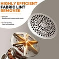 thumbnail image 3 of Fabric Shaver - Lint Remover for Clothes, Sweater Defuzzer with LCD Display, 3-Speeds, 6-Blade, Type-C Rechargeable, Sweater Shaver to Remove Pilling Fuzz Lint Balls Pills for Clothes Furniture, 3 of 3